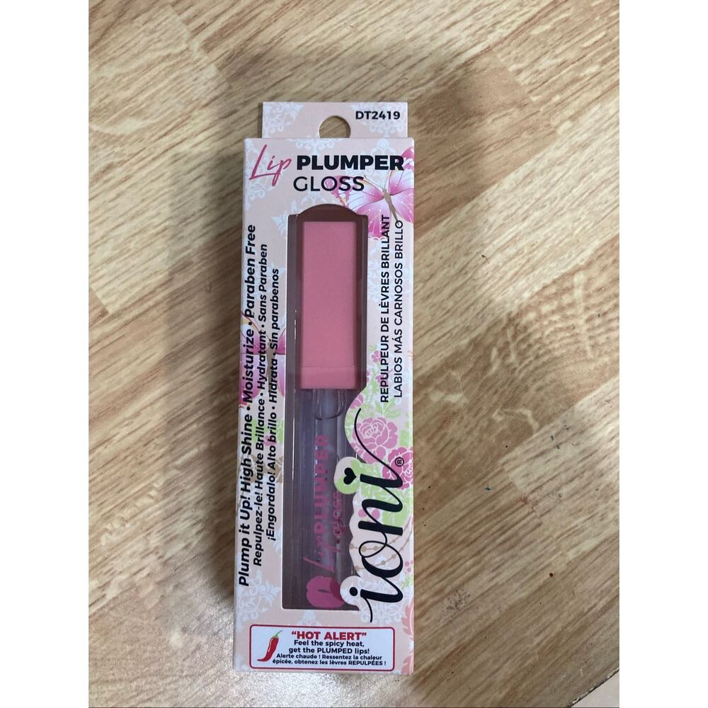 Ioni Lip Plumper Gloss New Sealed High Shine Hydrating Plumping Lip Gloss Purie